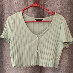 Shein crop top. Super cute color never worn!